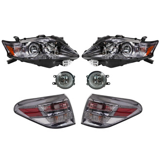 TRQ® - Driver and Passenger Side Replacement Headlights