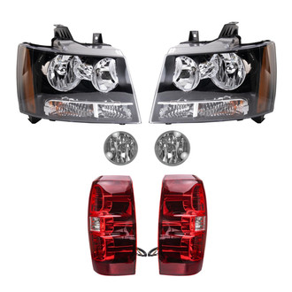 TRQ® - Driver and Passenger Side Replacement Headlights