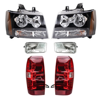 TRQ® - Driver and Passenger Side Replacement Headlights