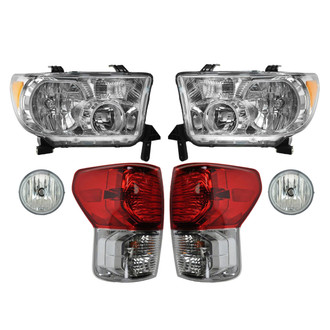TRQ® - Driver and Passenger Side Replacement Headlights