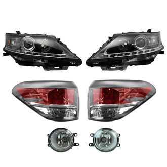 TRQ® - Driver and Passenger Side Replacement Headlights