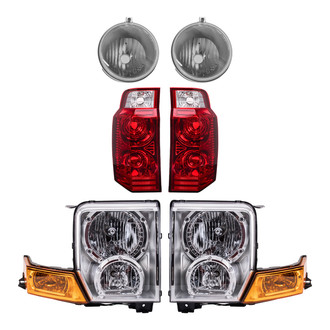TRQ® - Driver and Passenger Side Replacement Headlights