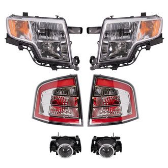 TRQ® - Driver and Passenger Side Replacement Headlights