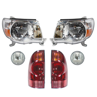 TRQ® - Driver and Passenger Side Replacement Headlights