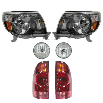TRQ® - Driver and Passenger Side Replacement Headlights