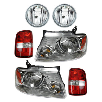 TRQ® - Driver and Passenger Side Replacement Headlights
