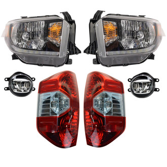 TRQ® - Driver and Passenger Side Replacement Headlights