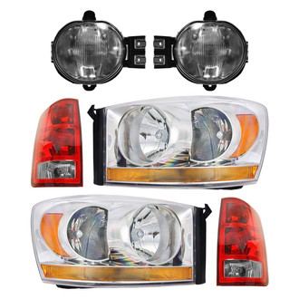 TRQ® - Driver and Passenger Side Replacement Headlights