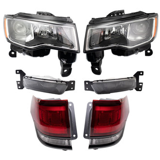 TRQ® - Driver and Passenger Side Replacement Headlights