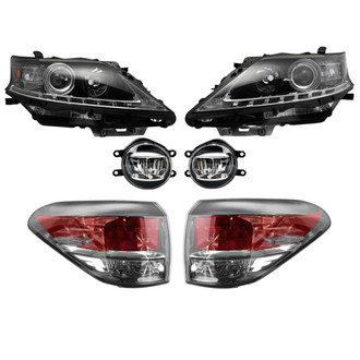 TRQ® - Driver and Passenger Side Replacement Headlights