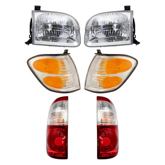 TRQ® - Driver and Passenger Side Replacement Headlights