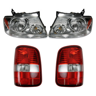 TRQ® - Driver and Passenger Side Replacement Headlights