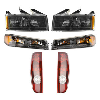 TRQ® - Driver and Passenger Side Replacement Headlights