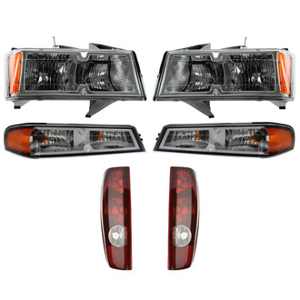 TRQ® - Driver and Passenger Side Replacement Headlights