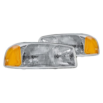 TRQ® - Driver and Passenger Side Replacement Headlights