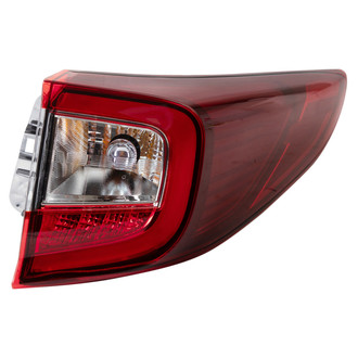 TRQ® - Passenger Side Outer Replacement Tail Light