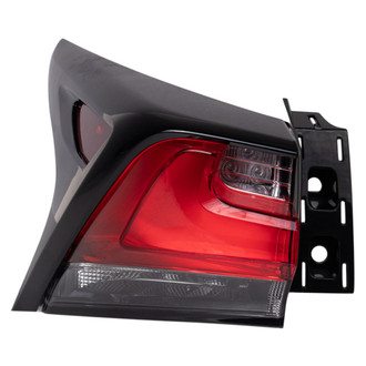TRQ® - Driver Side Outer Replacement Tail Light