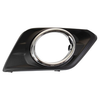 TRQ® - Front Passenger Side Fog Light Bezel