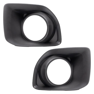 TRQ® - Front Driver and Passenger Side Fog Light Bezel