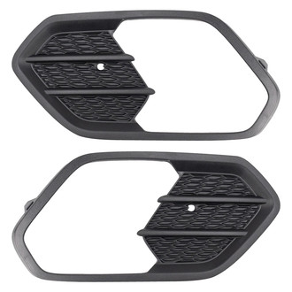 TRQ® - Front Driver and Passenger Side Fog Light Bezel