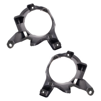 TRQ® - Front Driver and Passenger Side Fog Light Bracket