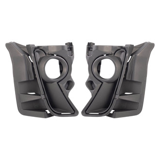 TRQ® - Front Driver and Passenger Side Fog Light Bezel