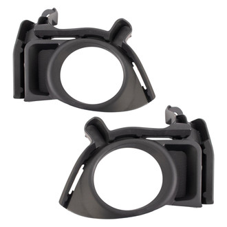 TRQ® - Front Driver and Passenger Side Fog Light Bezel