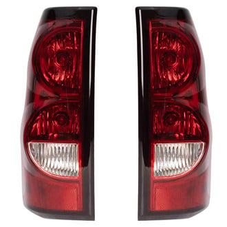 TRQ® - Driver and Passenger Side Replacement Tail Lights