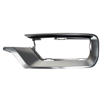 TRQ® - Front Outer Driver Side Fog Light Hole Molding