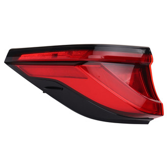 TRQ® - Passenger Side Outer Replacement Tail Light