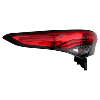 TRQ® - Driver Side Outer Replacement Tail Light