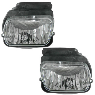 TRQ® - Driver or Passenger Side Replacement Fog Lights