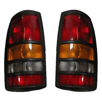 TRQ® - Driver and Passenger Side Replacement Tail Lights