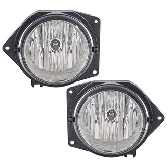 TRQ® - Passenger Side Replacement Fog Lights