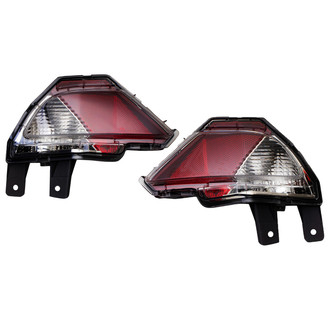 TRQ® - Driver and Passenger Side Replacement Backup Lights