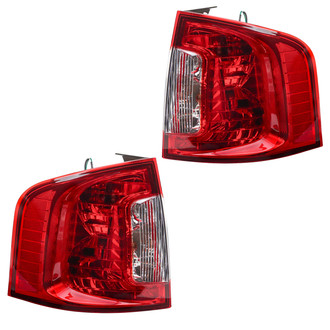 TRQ® - Driver and Passenger Side Replacement Tail Lights