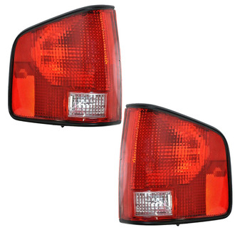 TRQ® - Driver Side Replacement Tail Lights