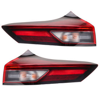 TRQ® - Passenger Side Outer Replacement Tail Light