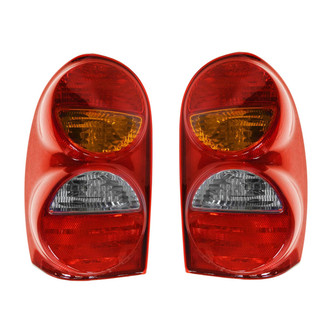 TRQ® - Driver and Passenger Side Replacement Tail Lights