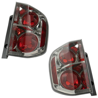 TRQ® - Driver and Passenger Side Replacement Tail Lights
