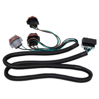 TRQ® - Driver Side Replacement Tail Light Wiring Harness