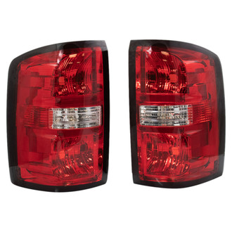 TRQ® - Driver and Passenger Side Replacement Tail Lights