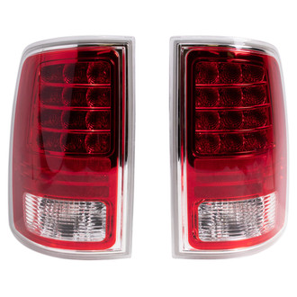 TRQ® - Driver and Passenger Side Replacement Tail Lights