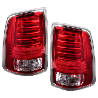 TRQ® - Driver and Passenger Side Replacement Tail Lights
