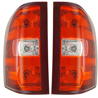 TRQ® - Driver and Passenger Side Replacement Tail Lights