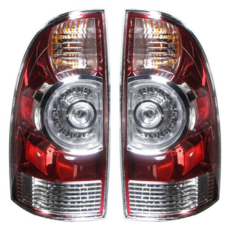 TRQ® - Driver and Passenger Side Replacement Tail Lights