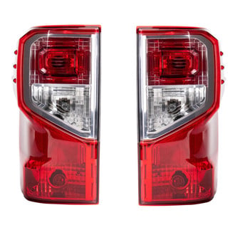 TRQ® - Driver and Passenger Side Replacement Tail Lights