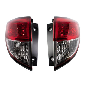 TRQ® - Driver and Passenger Side Outer Replacement Tail Lights