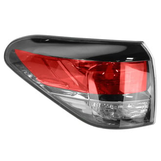 TRQ® - Driver Side Outer Replacement Tail Light