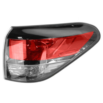TRQ® - Passenger Side Outer Replacement Tail Light